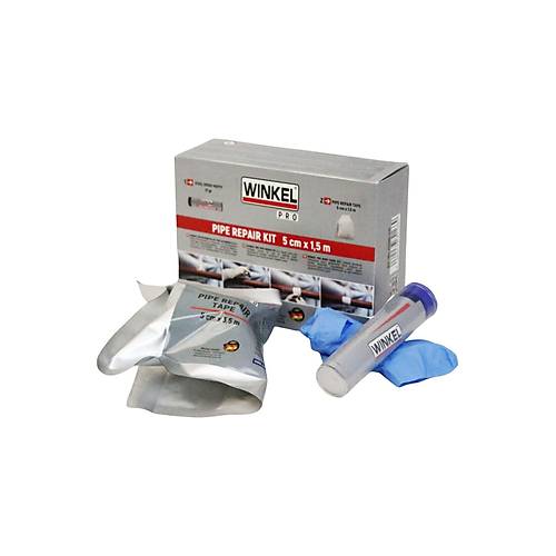 Winkel Pro Epoksi Boru Tamir Kiti � S�hhi Tesisat Su Ka�aklar� ve �atlak Borularda H�zl� Onar�m 5CM X 1,5M