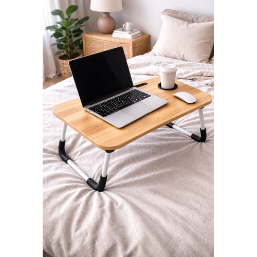 Yatak Koltuk �st� ��renci Ders �al��ma Kahvalt� Laptop Sehpas�