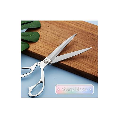 Profesyonel Metal Terzi Makas� G�m�� Renkli B�y�k Boy 26 cm Set