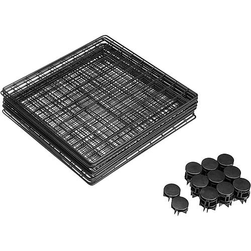 4 Blmeli Metal Ayakkab Dolab ok Amal Raf Organizer