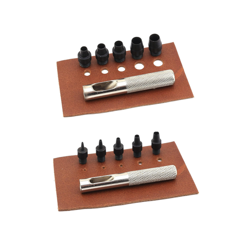 El Tipi Vurma Delge� Z�mba � �anta, Kemer, Ayakkab�, Kuma�, Karton ve Deri Delme (10'lu Set)