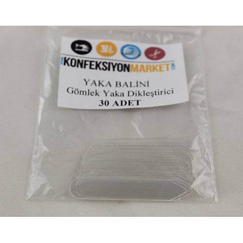 Gmlek Yakas Dikletirici Yaka Balini 30 Adet