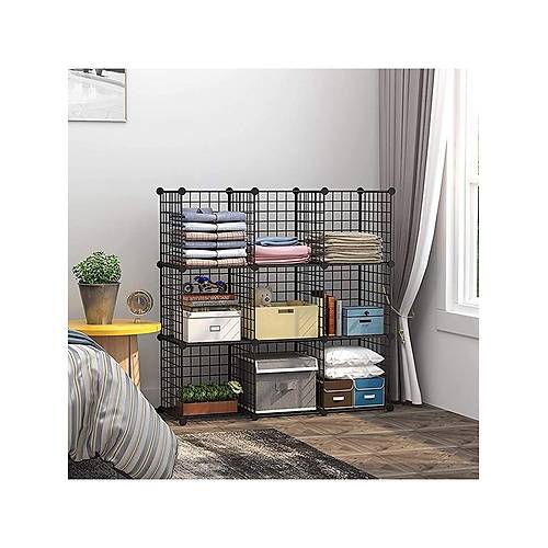 9 Blmeli Metal ok Amal Raf Dolap Organizer