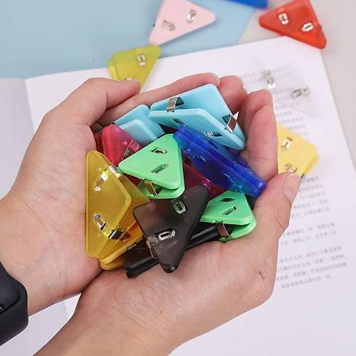 10 Adet ��gen Plastik Diki� Nak�� Kuma� Ka��t S�k��t�rma Mandal� - �ok Ama�l� Kullan�m