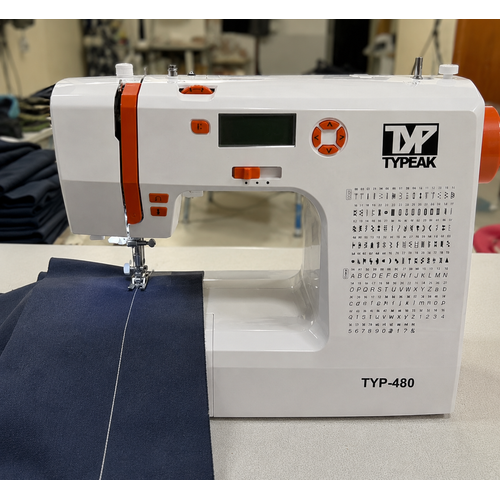 Typeak 145 Desenli Elektronik Ev Tipi Diki� Makinesi � Dijital Panelli, Otomatik �plik Takmal� Profesyonel Model