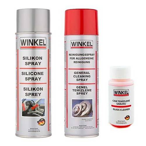 Winkel Silikon Sprey 400 ML Fren Balata Temizleme Sprey 500 ML