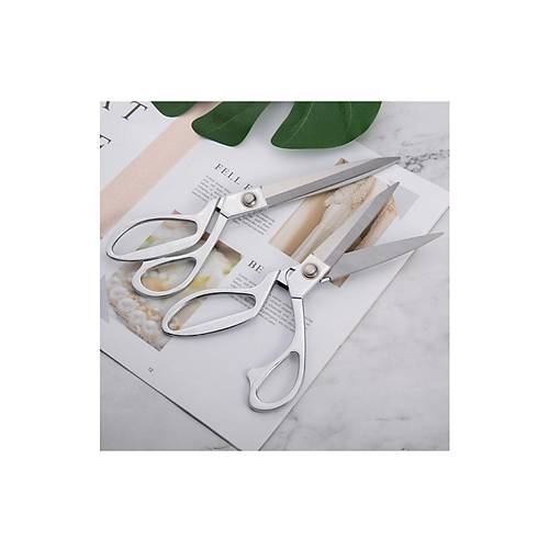 Profesyonel Metal Terzi Makas� G�m�� Renkli B�y�k Boy 26 cm Set