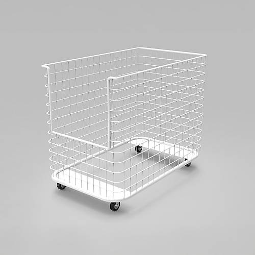 �n� A��k Has�r Tel Sepet Tekerlekli 60x90 cm