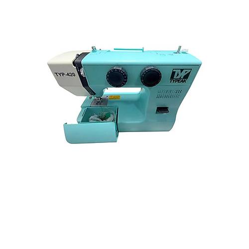 Typeak 25 Desenli Ev Tipi Diki� Makinas� D�z Diki� Zigzag Dekoratif Diki� Ayak ve �p Setli