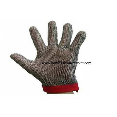 Metal elik Eldiven 5 Parmak S-M-L-XL (ELK RG)