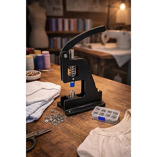 Portatif K���k Tulumba El Presi - 100 Adet 9,5 mm ��t��t ve Kal�p �ak�m Seti