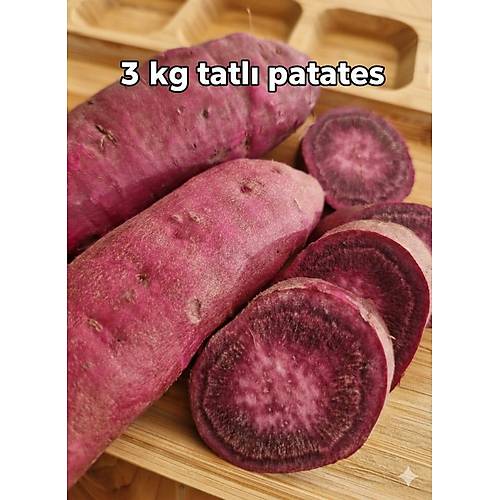 3 KG PAKET MOR TATLI PATATES