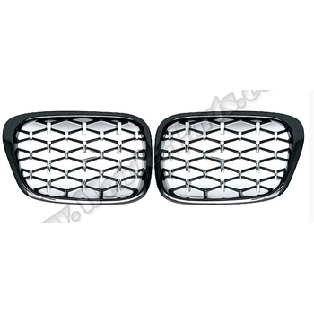 Panjur E46 Siyah/Krom/Siyah -Sedan Diamond Z4- 2002-05 BA0463168