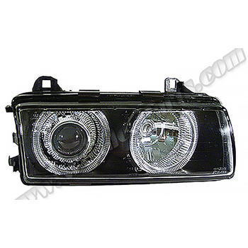 Komple Far E36 Sa; (Kristal Siyah, Mercekli) 1991-98 BA0361103R