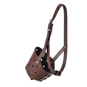 deri kahve rengi k�pek a��zl���