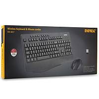 Everest KM-6017 Siyah Kablosuz Q Klavye Set