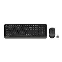 A4 Tech FG1010 Gri Q Kablosuz Klavye Mouse Set