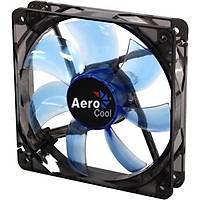 Aerocool AE-CFPL120BL 12cm PWM 4Pin Mavi Led Fan