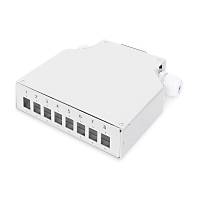 Digitus 8 Port Din Rail Sonland�rma Kutusu (LC)