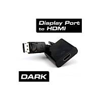 Dark DisplayPort to HDMI Dii evirici
