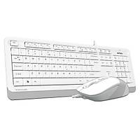 A4-Tech Kablolu Set Beyaz (F1010-B)