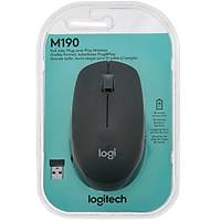Logitech M190 Büyük Boy Kablosuz Siyah Mouse