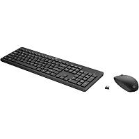 HP 235 Kablosuz Trke Klavye & Mouse Set - Siyah