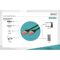 Digitus Patch Kablo Cat6 Yeil (0.25m)