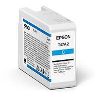 Epson T47A2 Cyan Mavi
