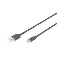 Digitus AK-300110-010-S 1M USB2.0-USB MicroB Kbl