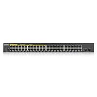 Zyxel GS190048HPV2 48Port-24x10/100/1000 Poe+2xSFP