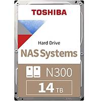 Toshiba 14TB N300 7200 256MB 7/24 Nas HDWG21EUZSVA