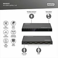 Digitus HDMI �oklay�c� (1 Giri� 4 ��k��)