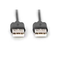Digitus USB 2.0 Balant Kablosu Siyah (3m)