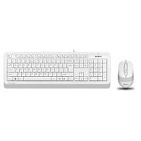 A4-Tech Kablolu Set Beyaz (F1010-B)
