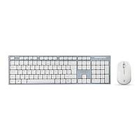 Everest KM-6063 Beyaz-Gri Kablosuz Q Klavye Mouse