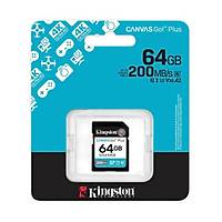 Kingston 64GB SDXC Canvas Go+ 200MB/s SDG4/64GB