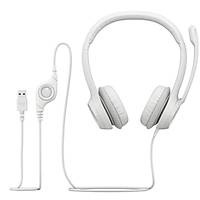 Logitech H390 Kablolu Kulakl�k Beyaz 981-001286