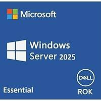 Dell Win Server 2025 Essential ROK (25 Kullan�c�)