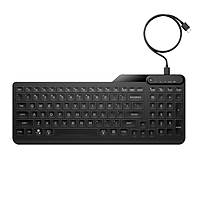 HP 405 Aydnlatmal Kablolu Trke Klavye - Siyah