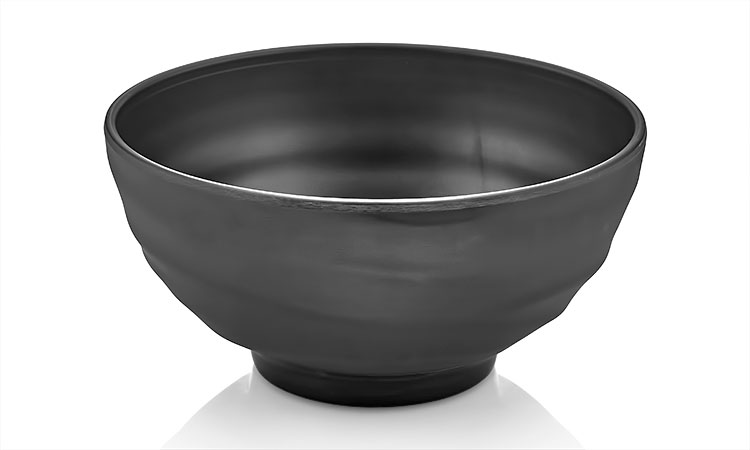 Mercan Desenli Kase , 9 cm Siyah Melamin Kase 441s