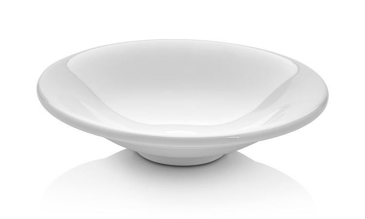 Humus Tabağı, 17 cm Beyaz Humus Kase 466