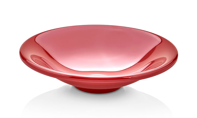 Humus Tabağı, 17 cm Kırmızı Humus Kase 466k