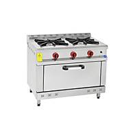 Himaksan 2 ocakl� 1 f�r�nl� kuzine, gazmer onayl� gazl� lpgli ce belgeli