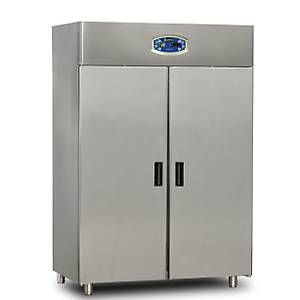 Dampak �ift Kap�l� Dik Tip Buz Dolab�, Paslanmaz �elik Kap�