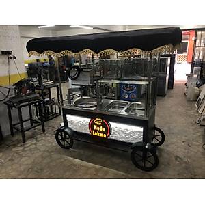 Seyyar Lokma Arabas� - Otomatik Lokma D�kme Makinesi 150x70x205cm