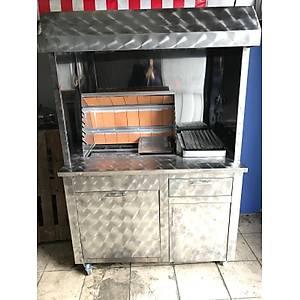 Kokore� tezgah�, 120 cm Davlumbazl� Kokore� Tezgah�