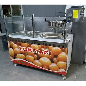 Klasik lokma tezgah�, elektrikli lokma d�kme makinesi