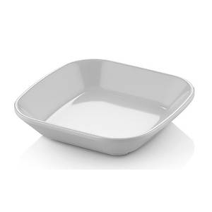 Kare �erezlik, 11.5 cm Beyaz �erez Kasesi 402b