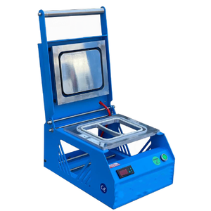 Mega Mutfak Manuel Kase Kapatma 2 G�zl� Tabak Kapatma Makinesi - Mavi